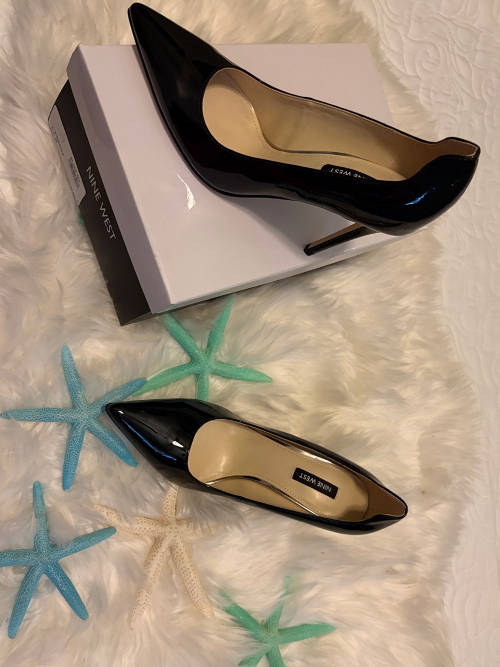 Nine West Black Pointed-Toe Heel